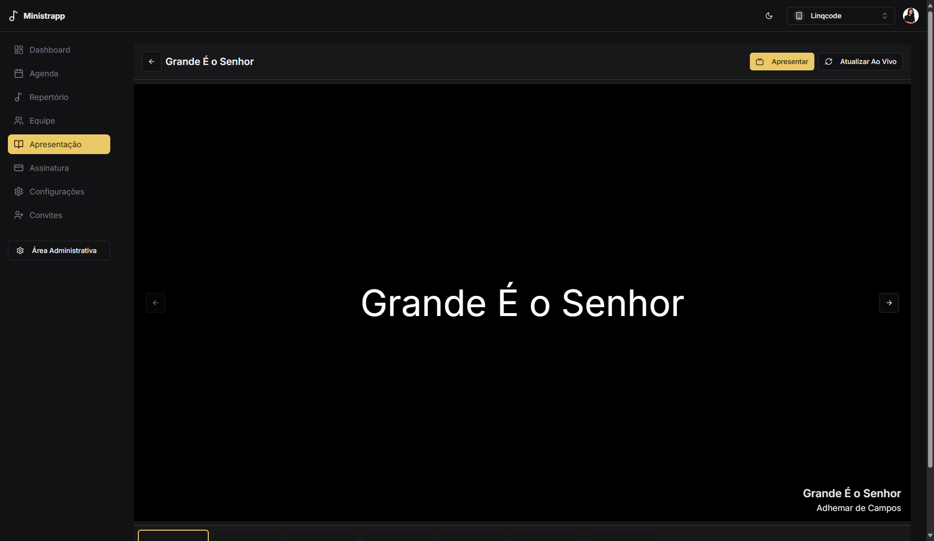 Apresentações de Slides